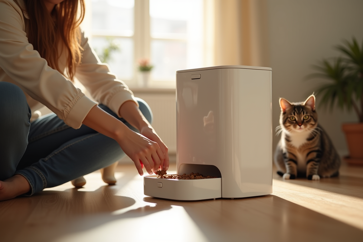 distributeur chat