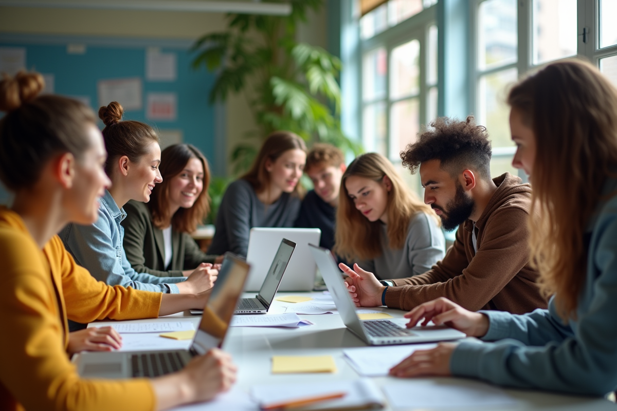 étudiant préparation